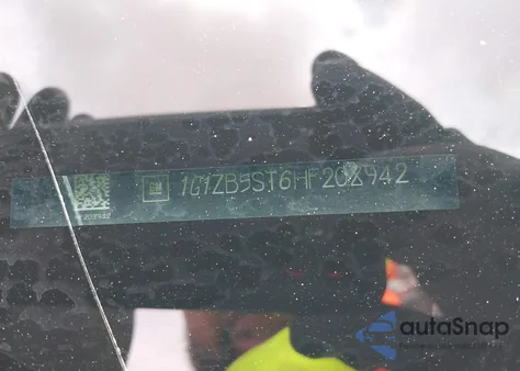 2017 Chevrolet Malibu Ls z USA, uszkodzony, nr VIN 1G1ZB5ST6HF208942